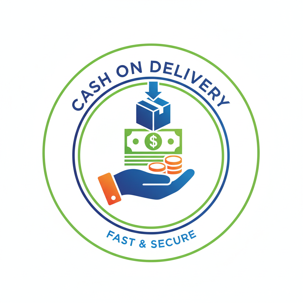 a logo for cash on delivery